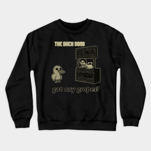 the duck song// black white design T-Shirt Crewneck Sweatshirt